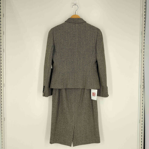 ラルフローレン RALPH LAUREN ヘリンボーン テーラード スカート セットアップ レディース JPN:9号