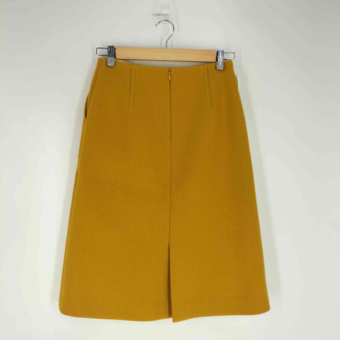 マッキントッシュフィロソフィー MACKINTOSH PHILOSOPHY バックジップ ベイカーポケット メルトンウールスカート レディース JPN:36