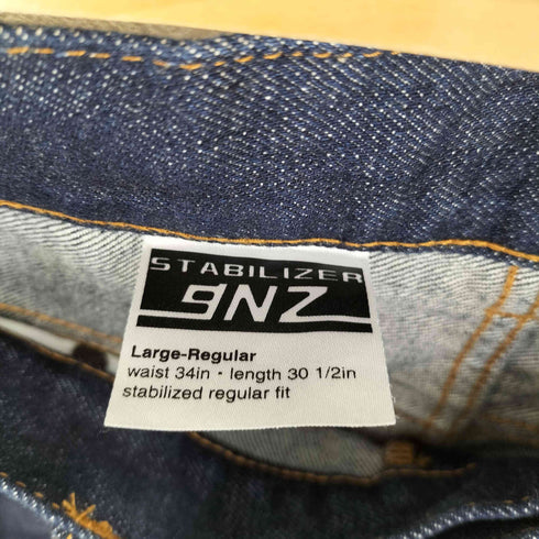 STABILIZER GNZ lot.0-09 selvedge wide straight デニムパンツ メンズ W34/L30 1/2in