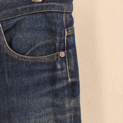 アーペーセー A.P.C. 日本製 ボタンフライ セルビッチ デニムパンツ 赤耳 メンズ 32
