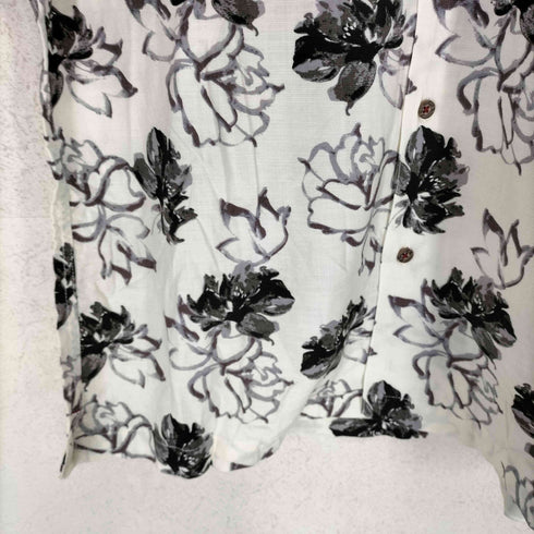 ユーピーレノマ U.P renoma 花柄オープンカラー S/S シャツ メンズ JPN:L