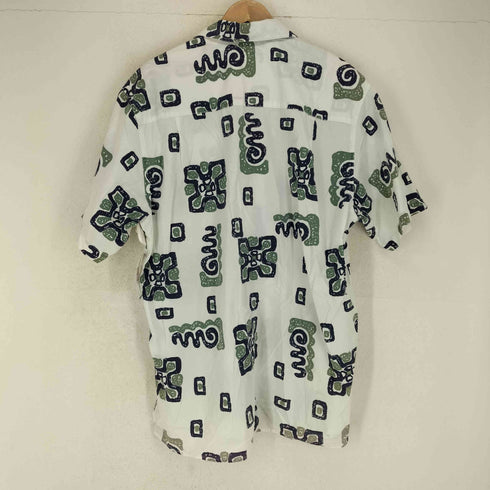 ゲスジーンズ GUESS JEANS 総柄開襟シャツ メンズ L