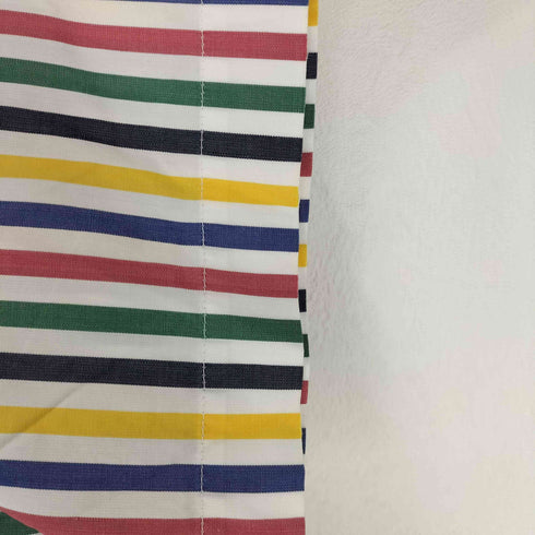 トミーヒルフィガー TOMMY HILFIGER マルチカラーストライプBDシャツ メンズ XL