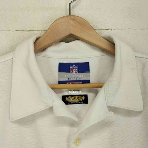 チームアパレル NFL TEAM APPAREL PLAY DRY ロゴ刺繍開襟シャツ メンズ 2XL