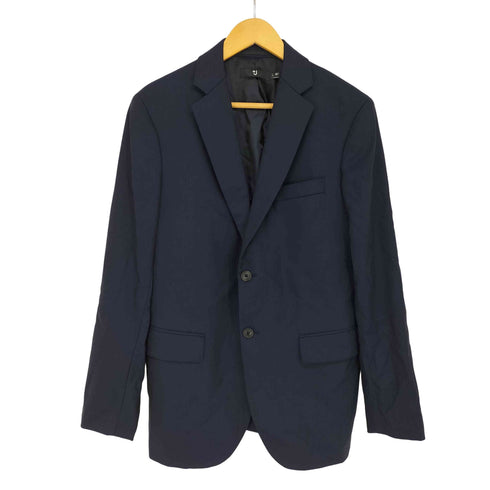 ユニクロ UNIQLO ストライプウールテーラードジャケット メンズ JPN:L