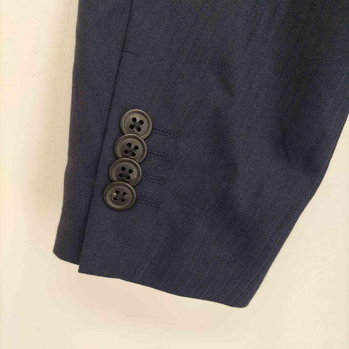ユニクロ UNIQLO ストライプウールテーラードジャケット メンズ JPN:L