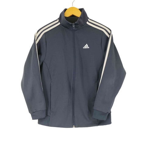 アディダス adidas 3ストライプス ダブルニット トラックトップ レディース JPN:M