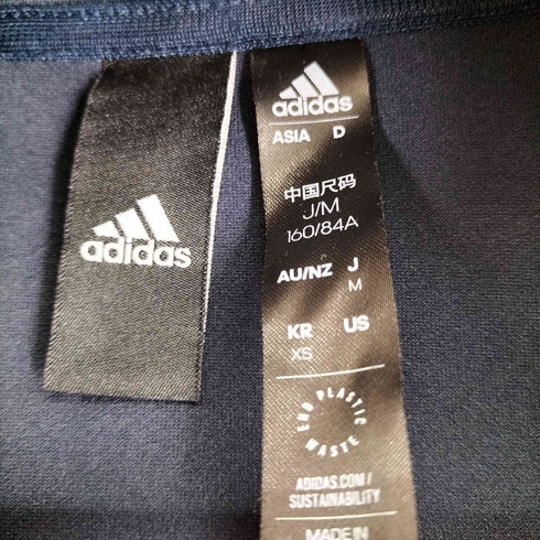 アディダス adidas 3ストライプス ダブルニット トラックトップ レディース JPN:M