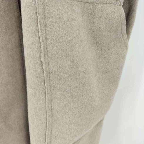 ザラ ZARA ウールメルトン ロングベスト レディース M