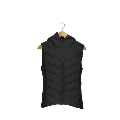 ザラ ZARA リブ切り替え 中綿 パファーベスト レディース S