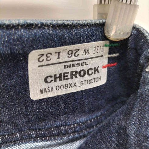 ディーゼル DIESEL イタリア製 CHEROCK ボタンフライ フレアデニムパンツ レディース W26