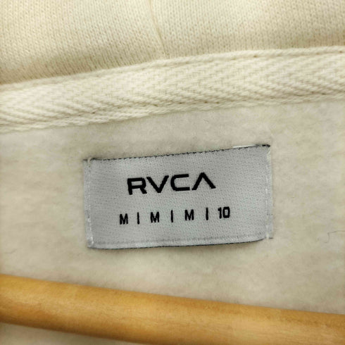 ルーカ RVCA 別注 両面ロゴプリント ジップアップ パーカー メンズ M