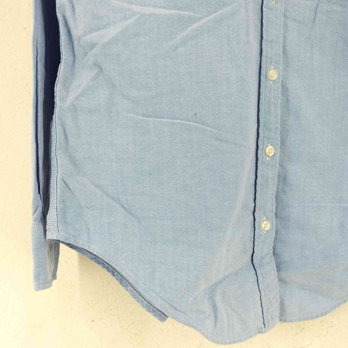 ブルックスブラザーズ BROOKS BROTHERS ロゴ刺繍 コットン ボタンダウンシャツ メンズ import:S
