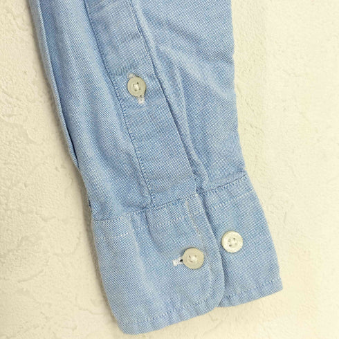 ブルックスブラザーズ BROOKS BROTHERS ロゴ刺繍 コットン ボタンダウンシャツ メンズ import:S
