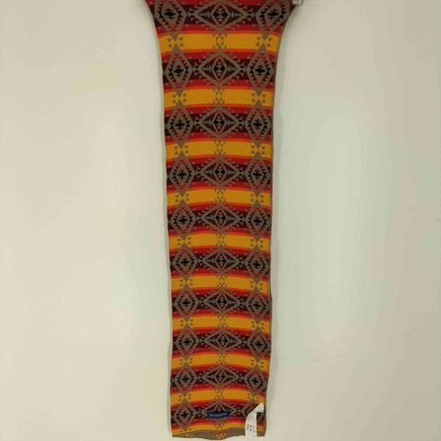ペンドルトン PENDLETON 90S 韓国製 ネイティブ チマヨ ボーダー ウール ニット マフラー メンズ