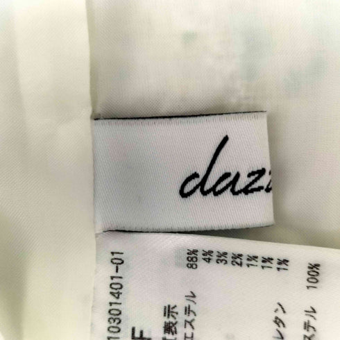 ダズリン dazzlin レイヤードツイードミニキャミワンピース レディース FREE