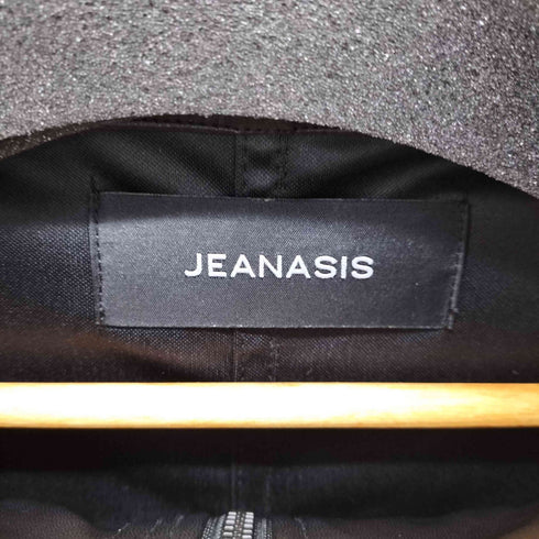 ジーナシス JEANASIS ヴィーガンレザーモンスターパーカー レディース FREE