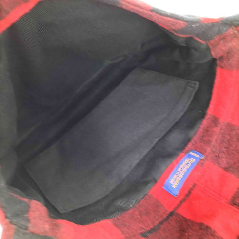 ペンドルトン PENDLETON メキシコ製 バッファローチェック フラップポケット フランネルシャツ リメイク ショルダーバック メンズ