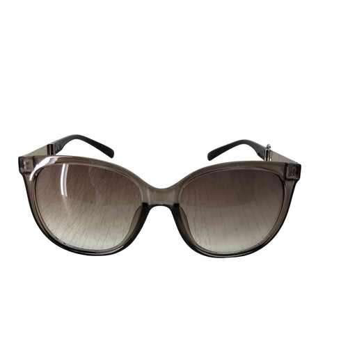マリークワント MARY QUANT ハーフメタルテンプル サングラス レディース