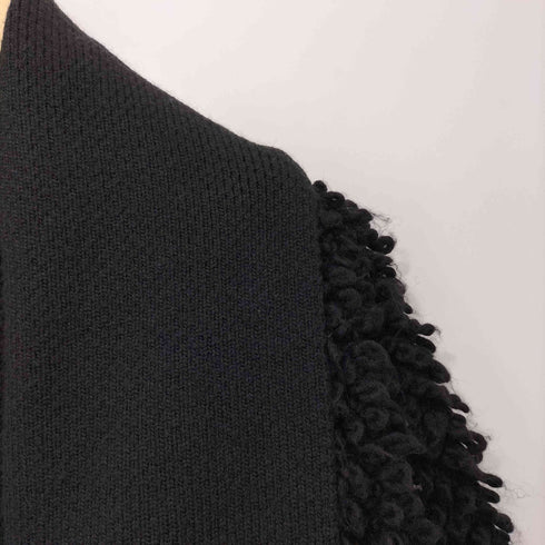 ディーゼル DIESEL モヘヤ混 プードルボア ガウン ジャケット メンズ import:XS