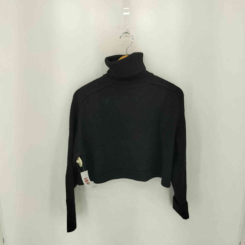 ザラ ZARA タートルネック クロップド ニット セーター レディース L
