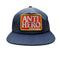 アンタイヒーロー ANTIHERO ロゴ刺繍 ワッペン 6パネル キャップ メンズ