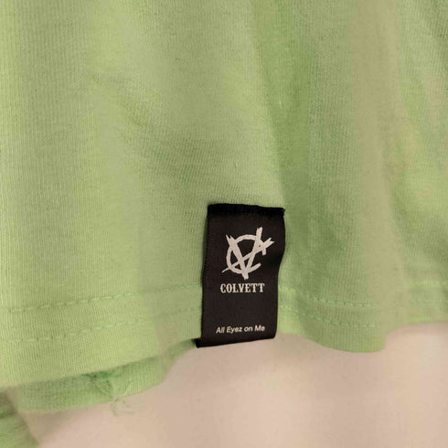 COLVETT デザインロゴ 刺繍 Tシャツ メンズ XL