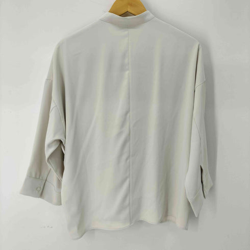 ユニクロ UNIQLO 25SS ドレープブラウス/7分袖 レディース JPN:L