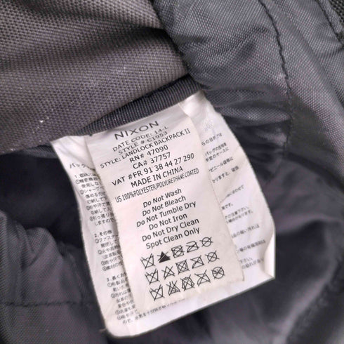 ニクソン NIXON LAND LOCK BACK PACK II ランド ロック バックパック 2 メンズ 21L