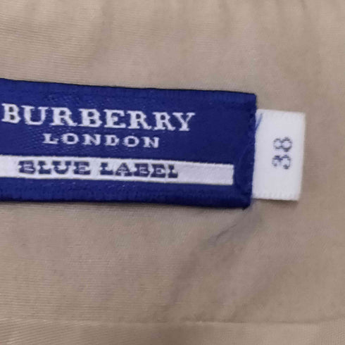 バーバリーブルーレーベル BURBERRY BLUE LABEL ノバチェック ミニスカート レディース 38