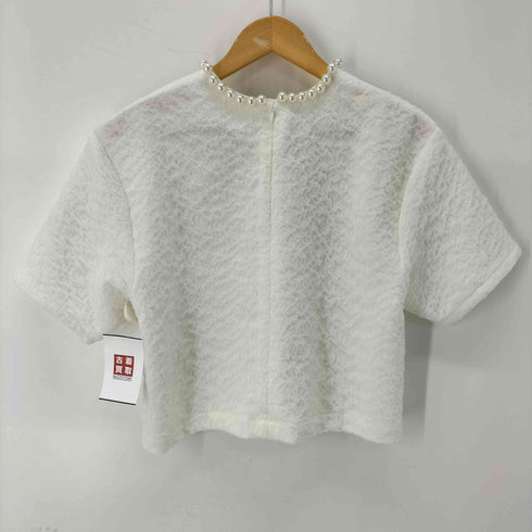 ジャスグリッティー JUSGLITTY ふくれジャガードカットソー レディース JPN:2