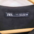ザラ ZARA フェイクスエード ジップアップ ワンピース レディース S