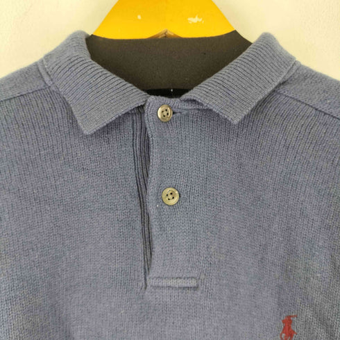 ポロバイラルフローレン Polo by RALPH LAUREN スモールポニー刺繍 ニットポロ メンズ JPN:L