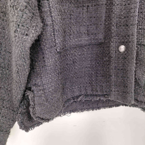 ザラ ZARA ツイード カバーオールジャケット レディース S