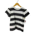 アニエスベー agnes b. ボーダーコットン半袖Tシャツ レディース JPN:2