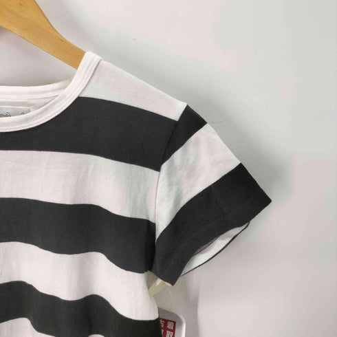 アニエスベー agnes b. ボーダーコットン半袖Tシャツ レディース JPN:2