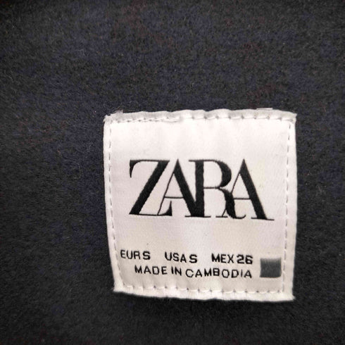 ザラ ZARA 金ボタン メルトン ジャケット レディース S