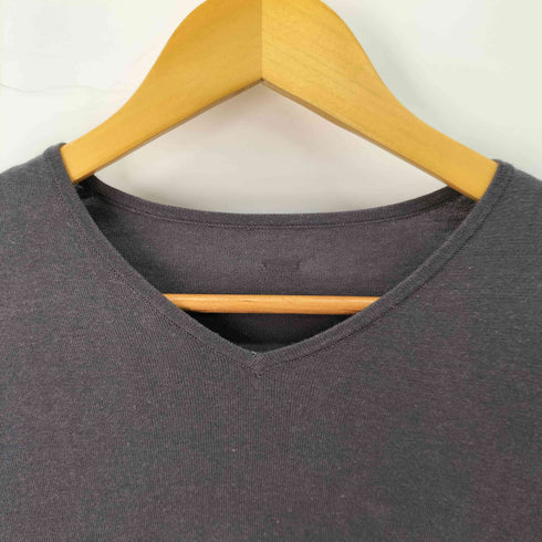 アニュアンス anuans 25SS シルクブレンドVネックニットトップス レディース FREE
