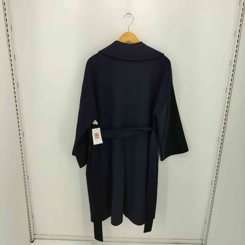 ザラ ZARA メルトン ベルテッド ガウンコート レディース S