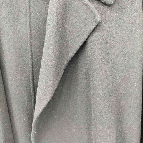 ザラ ZARA メルトン ベルテッド ガウンコート レディース S