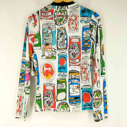 チャールズジェフリーラバーボーイ CHARLES JEFFREY LOVERBOY ビール缶プリント カットソー レディース JPN:M