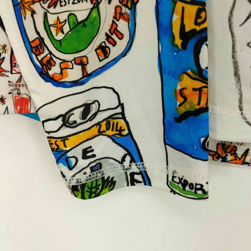 チャールズジェフリーラバーボーイ CHARLES JEFFREY LOVERBOY ビール缶プリント カットソー レディース JPN:M