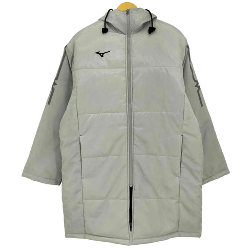 ミズノ MIZUNO 中綿 フード付き ベンチコート メンズ FREE