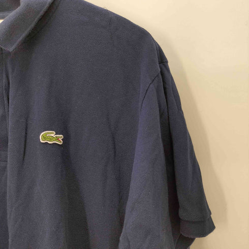 ラコステ LACOSTE 鹿の子 ロゴ刺繍 半袖ポロシャツ メンズ 3XL