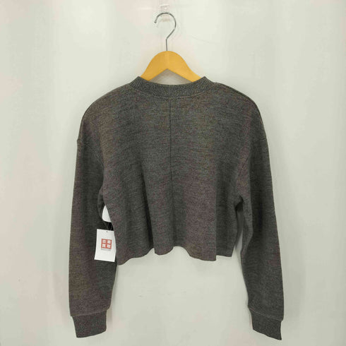 ザラ ZARA クロップド クルーネック ニットセーター レディース M