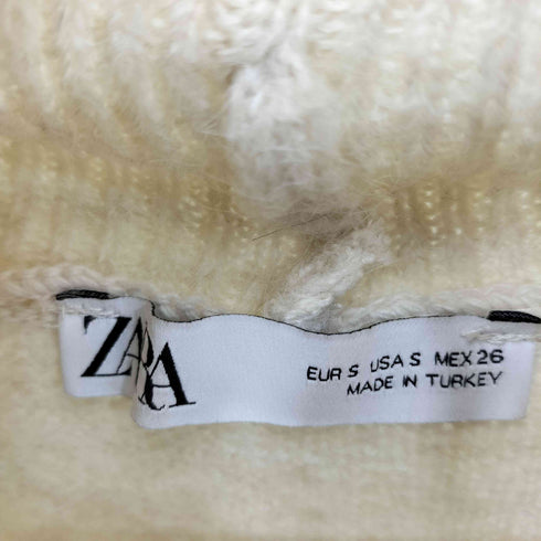 ザラ ZARA ドルマンスリーブ タートルネック ニットセーター レディース S