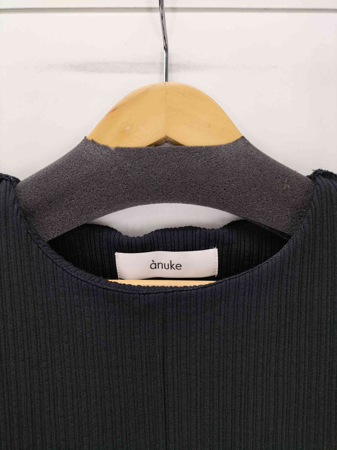 anuke 24SS カットオフ リブ ワンピース レディース JPN:38
