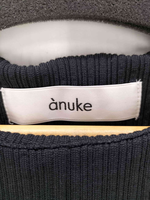 anuke 24SS カットオフ リブ ワンピース レディース JPN:38