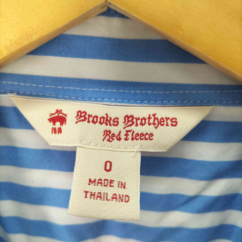ブルックスブラザーズレッドフリース BROOKS BROTHERS REDFLEECE ストライプ コットン シャツワンピース レディース JPN:0