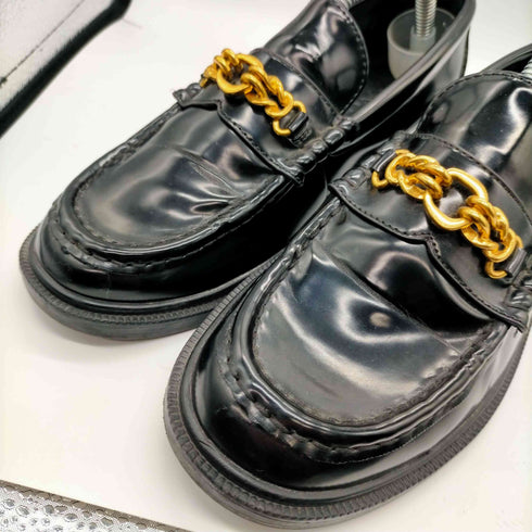 マンゴー MNG チェーン デザイン ローファー レディース 36